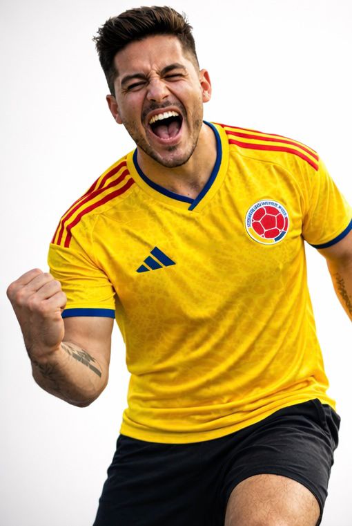 🇨🇴 Camiseta Oficial Colombia 2026 – Versión Jugador
